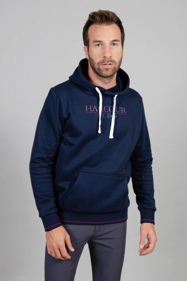 Swiss Hooded Sweatshirt - Navy