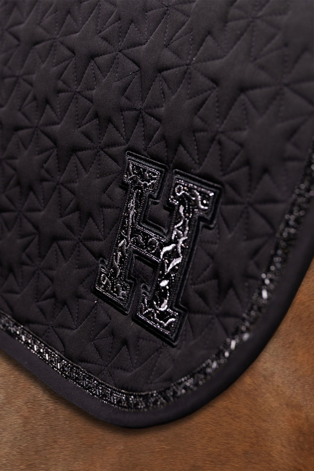 Amba Tapis de selle - Noir