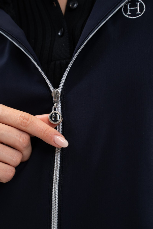 Abby Long jacket - Navy