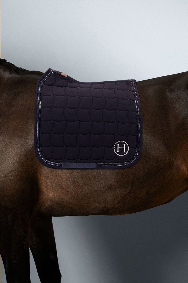 Stelina Saddle Pad - Navy Stelina Saddle Pad - Navy