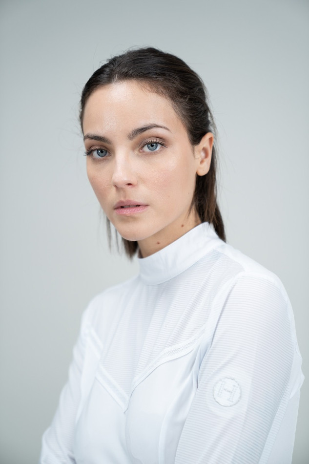 Casall Turnierpolo - Wei&szlig;