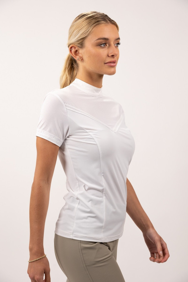 Evita Turnierpolo - Wei&szlig;
