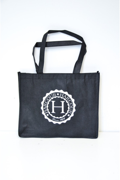 Harcour Vliestasche no hangtag - Schwarz