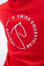 Penthalaz Felpa Unisex SWISS EQUESTRIAN FRIENDS - Rosso Penthalaz Felpa Unisex SWISS EQUESTRIAN FRIENDS - Rosso