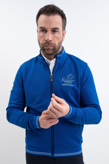 PAINDEP Sweat Officiel Unisexe CSIO LA BAULE ROLEX SERIES - Bleu La Baule (Blue)