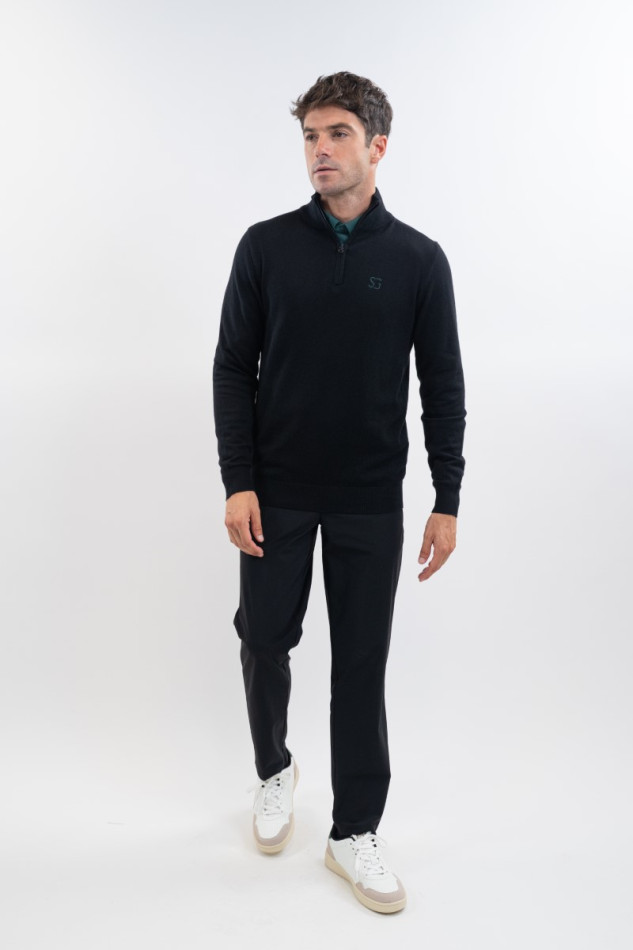 Halo Pullover - Noir (Black) Halo Pullover - Noir (Black)