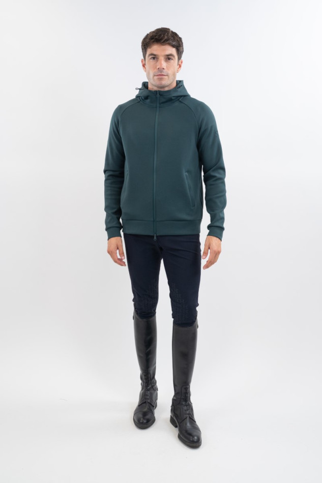Caracho Zip Sweat - Vertigo (Dark green)