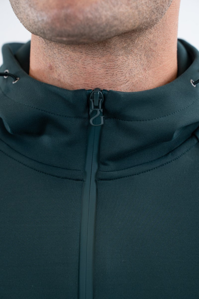 Caracho Zip Sweat - Vertigo (Dark green)
