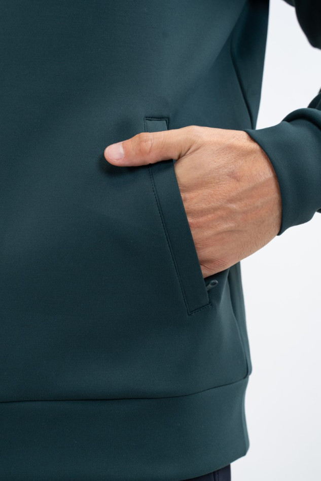 Caracho Zip Sweat - Vertigo (Dark green)