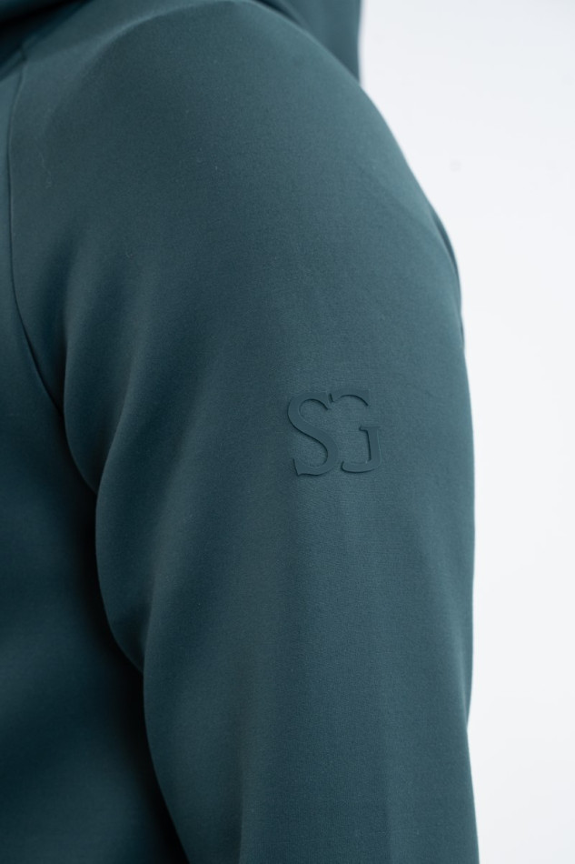 Caracho Zip Sweat - Vertigo (Dark green)