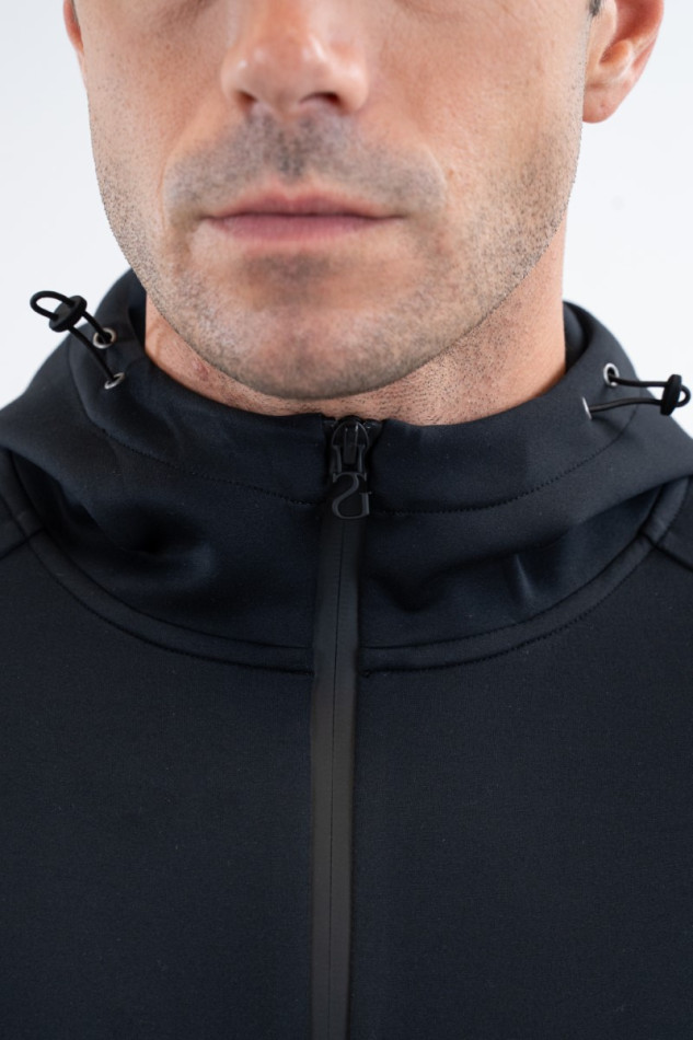 Caracho Zip Sweat - Black Caracho Zip Sweat - Black