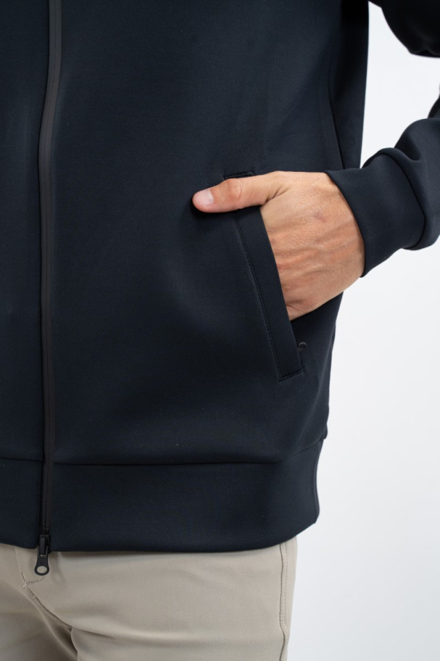 Caracho Zip Sweat - Schwarz (Black)