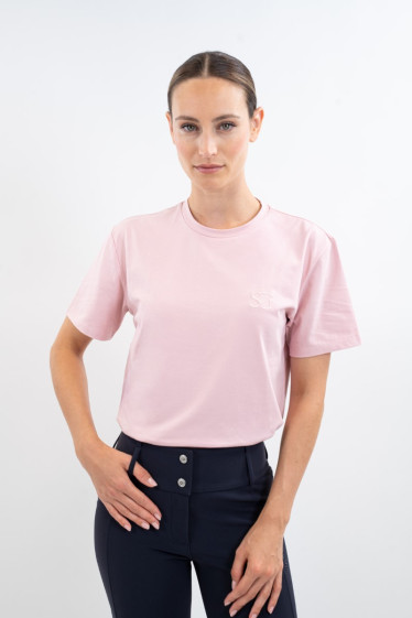 Lucky Tee-shirt - Pivoine (Light pink)