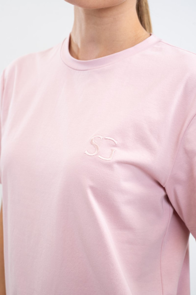 Lucky Tee-shirt - Peony (Light pink)