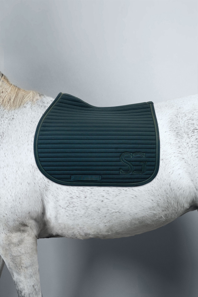Lilibet Tapis de selle - Vertigo (Dark green) Lilibet Tapis de selle - Vertigo (Dark green)