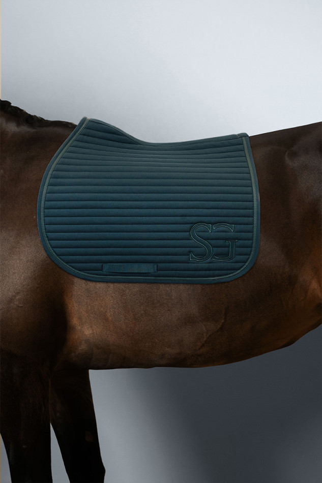Lilibet Tapis de selle - Vertigo (Dark green) Lilibet Tapis de selle - Vertigo (Dark green)