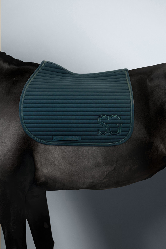 Lilibet Saddle pad - Vertigo (Dark green)