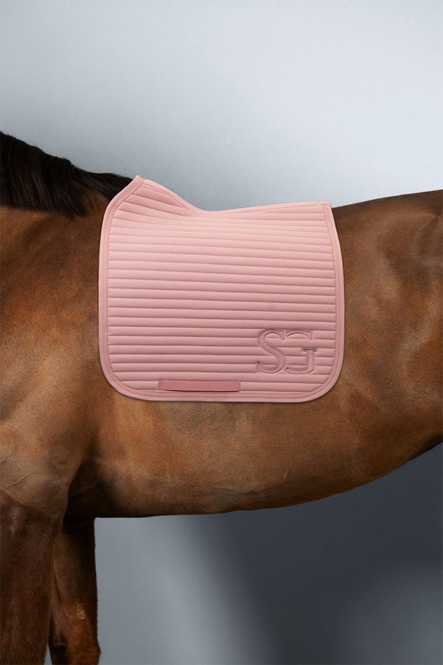 Lilibet Saddle pad - Peony (Light pink)