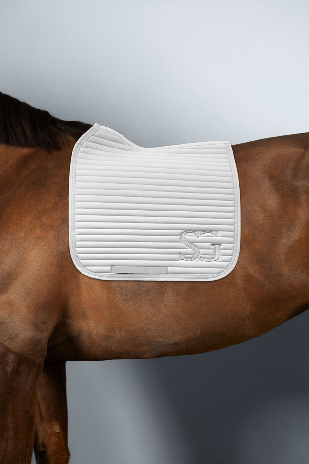 Lilibet Saddle Pad - White (White)