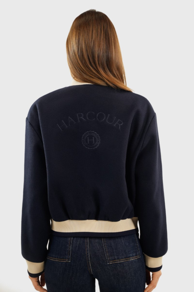 Beryl Women's Bomber - Navy