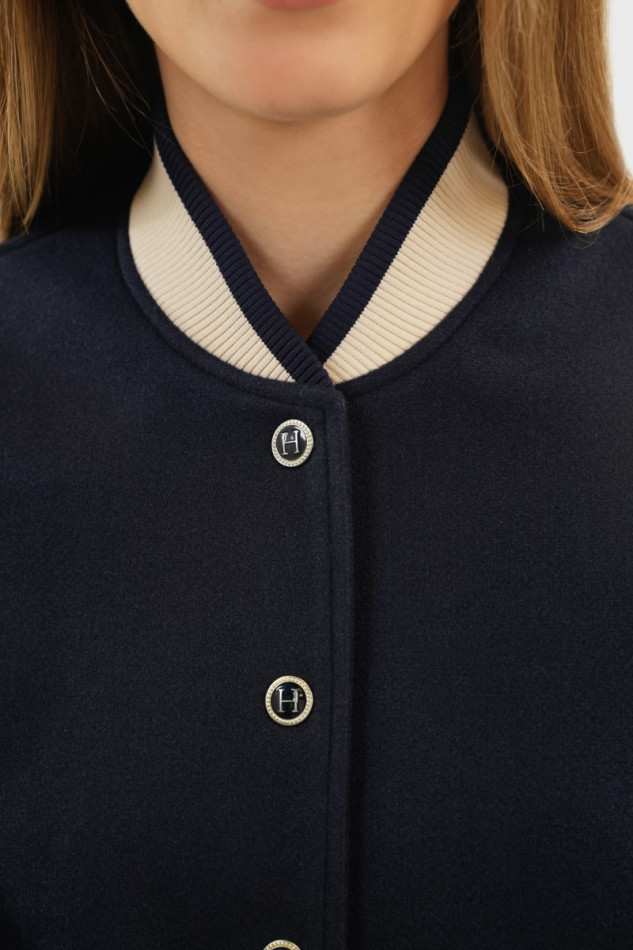 Beryl Women's Bomber - Navy