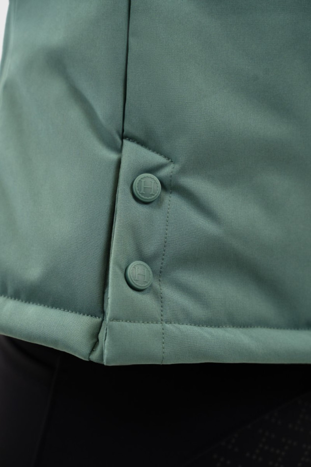 Betty Sleeveless cardigan - Peacock