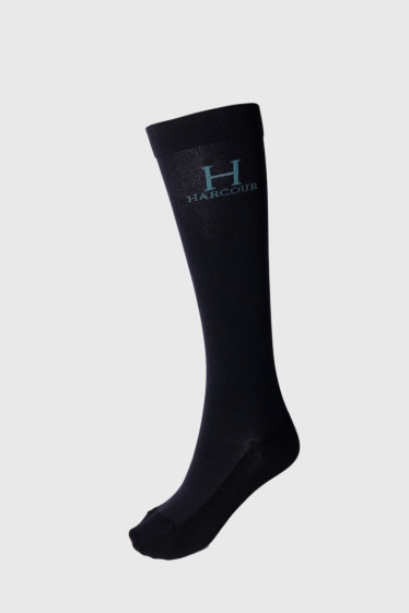 Badminton Socks - Navy/Peacock