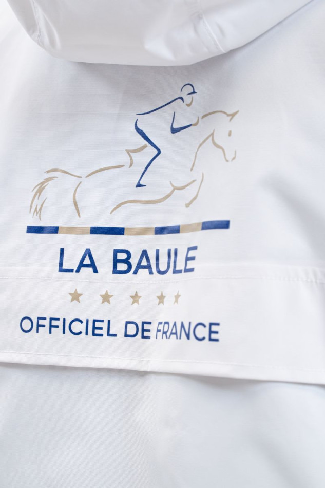 PLUMATE Veste de Chuva CSIO LA BAULE ROLEX SERIES - Branco (White) PLUMATE Veste de Chuva CSIO LA BAULE ROLEX SERIES - Branco (White)