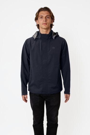 Pekenio Men's Waterproof Jacket - Navy