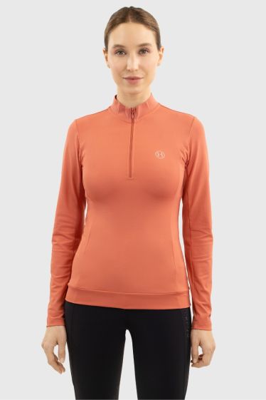 Tess Polo Technique Femme - Pamplemousse (Grapefruit)