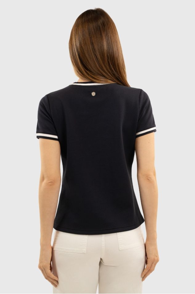 Belsara Women's T-shirt - Navy
