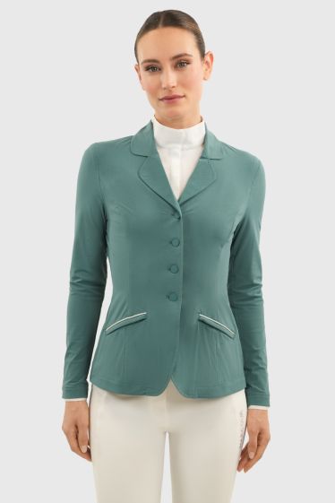 Chaqueta de competición para mujer Bess - Pavo real
