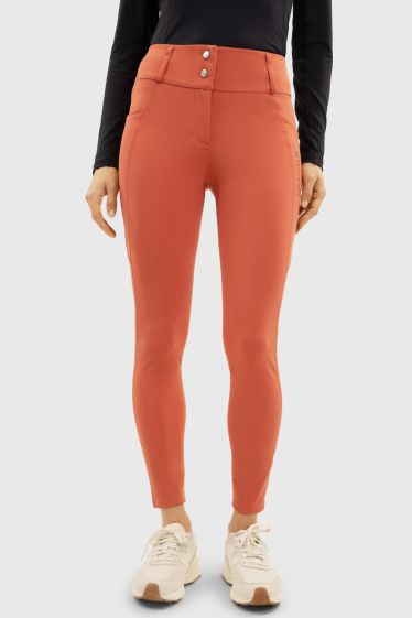 Ludivine Women's riding pants - Grapefruit