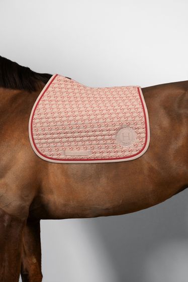 Karembar Tapis de selle Rider - Jump Shell Grapefruit