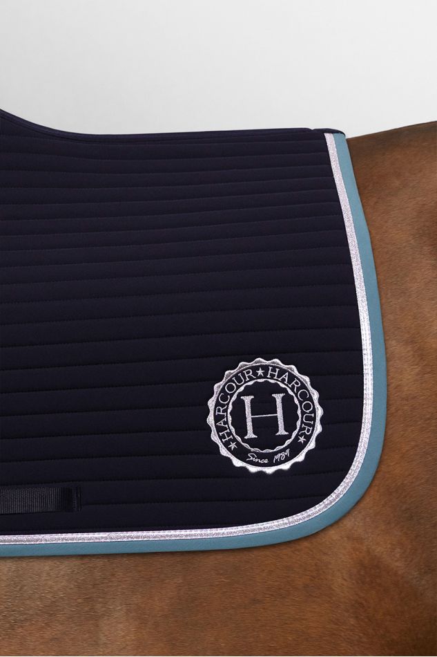 Karembar Rider saddle pad - Navy/Peacock