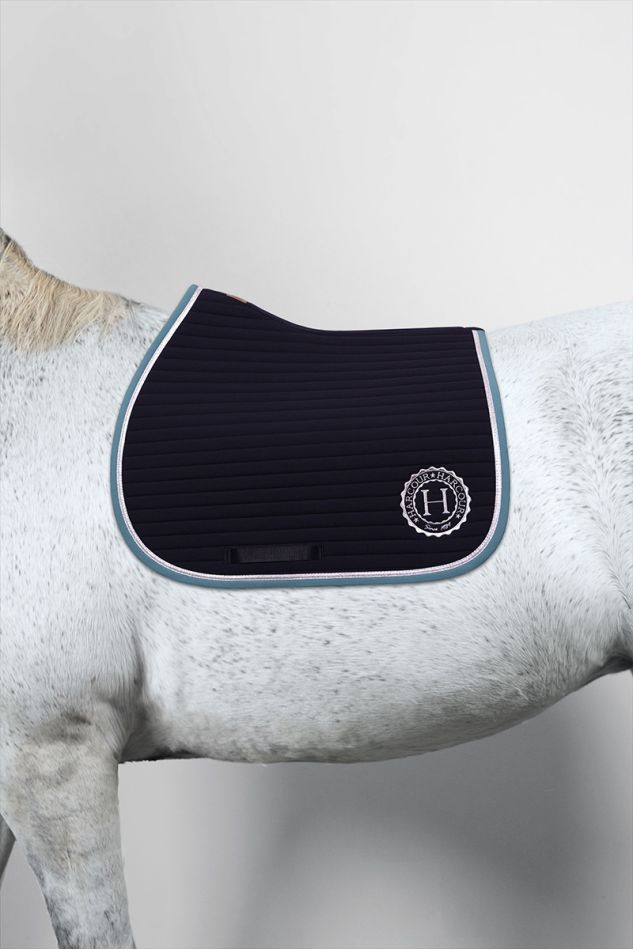 Karembar Rider saddle pad - Navy/Peacock