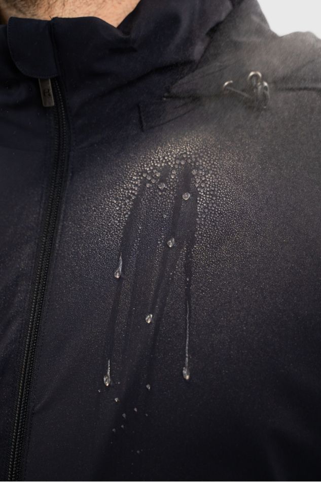 Parka larga Robertol - Azul marino