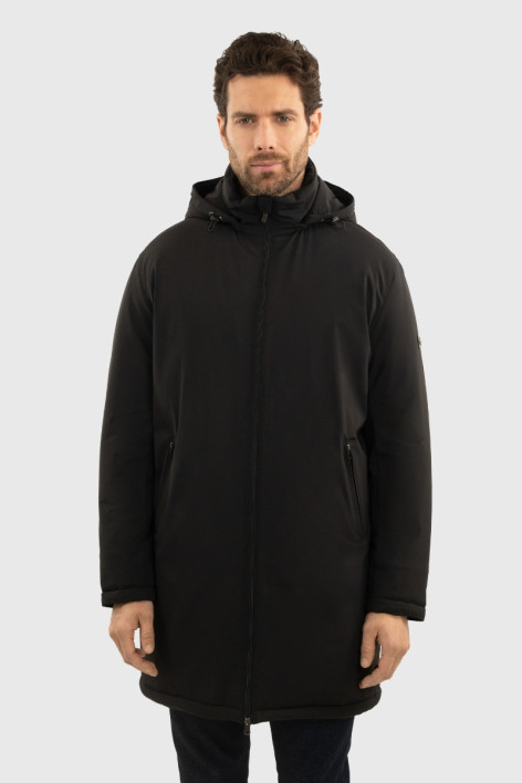 Robertol Lange Parka - Schwarz