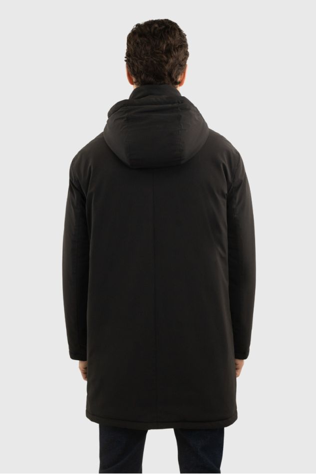 Robertol Parka Longue - Noir