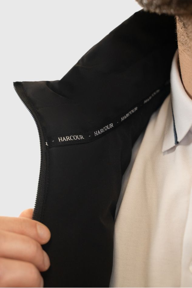 Parka larga Robertol - Negro