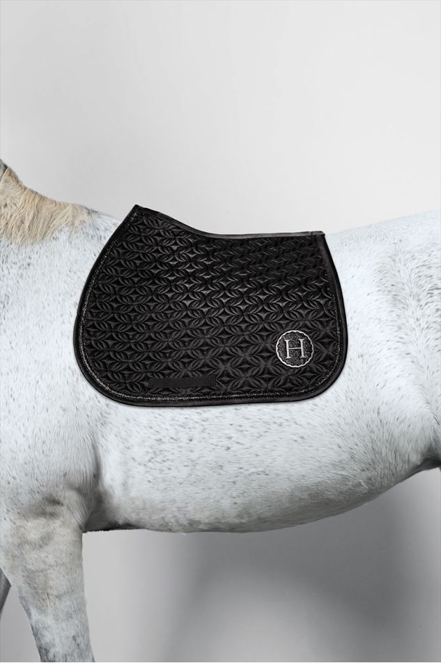 Ames C&oelig;urs Tapis de selle - Noir (Black)