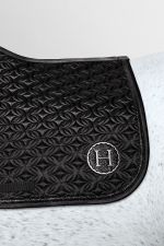 Ames Cœurs Saddle Pad - Noir (Black) Ames Cœurs Saddle Pad - Noir (Black)