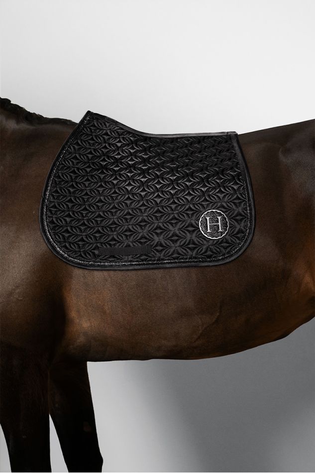 Ames C&oelig;urs Tapis de selle - Preto