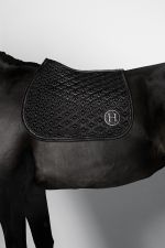 Ames Cœurs Tapis de selle - Schwarz Ames Cœurs Tapis de selle - Schwarz