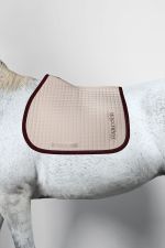 Cramberries Saddle Pad - Ecru Cramberries Saddle Pad - Ecru