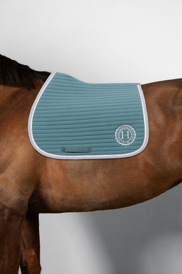 Karembar Saddle pad - Peacock
