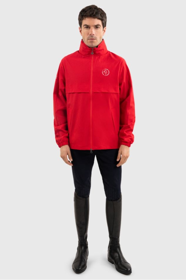 Fribirs Blusão corta-vento Unissexo SWISS EQUESTRIAN - Vermelho (Red) Fribirs Blusão corta-vento Unissexo SWISS EQUESTRIAN - Vermelho (Red)