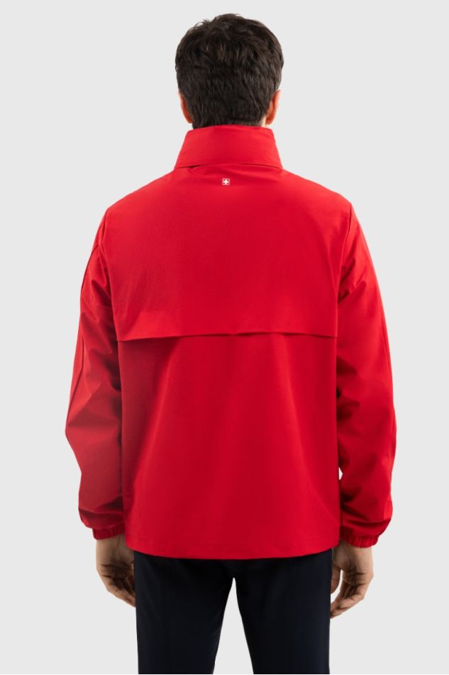 Fribirs Unisex Windbreaker Jacket SWISS EQUESTRIAN - Red Fribirs Unisex Windbreaker Jacket SWISS EQUESTRIAN - Red