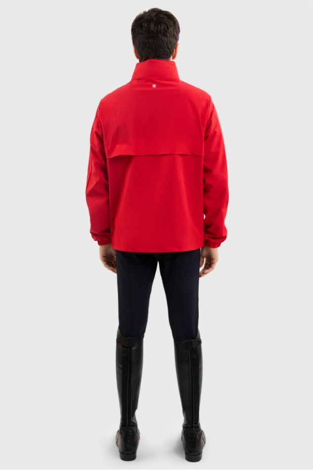 Fribirs Blusão corta-vento Unissexo SWISS EQUESTRIAN - Vermelho (Red) Fribirs Blusão corta-vento Unissexo SWISS EQUESTRIAN - Vermelho (Red)
