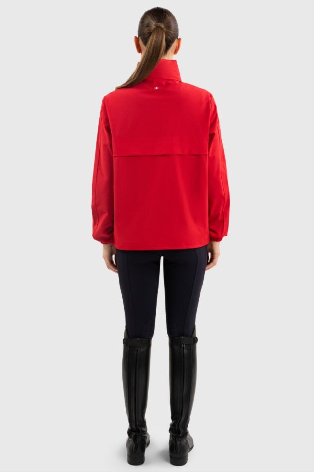 Fribirs Blusão corta-vento Unissexo SWISS EQUESTRIAN - Vermelho (Red) Fribirs Blusão corta-vento Unissexo SWISS EQUESTRIAN - Vermelho (Red)